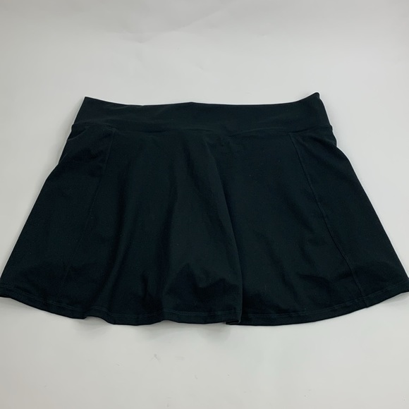 J Crew Active High Rise Sports Skirt Skort 2X Cloudstretch shorts Pockets NWT - Picture 2 of 12